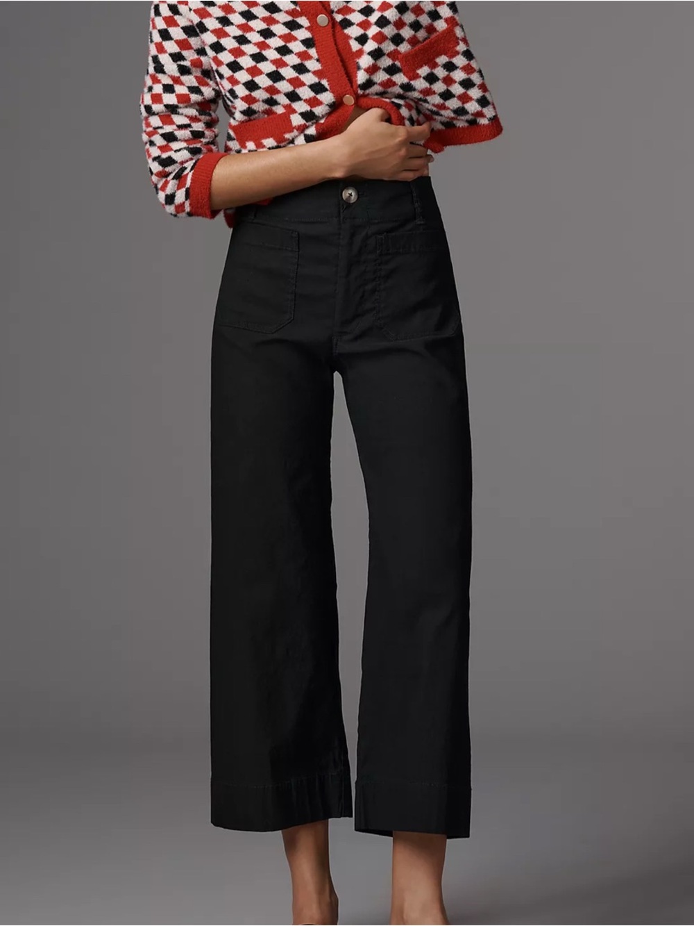 Maeve The Colette Linen Crop Pants
Size 24 Petite